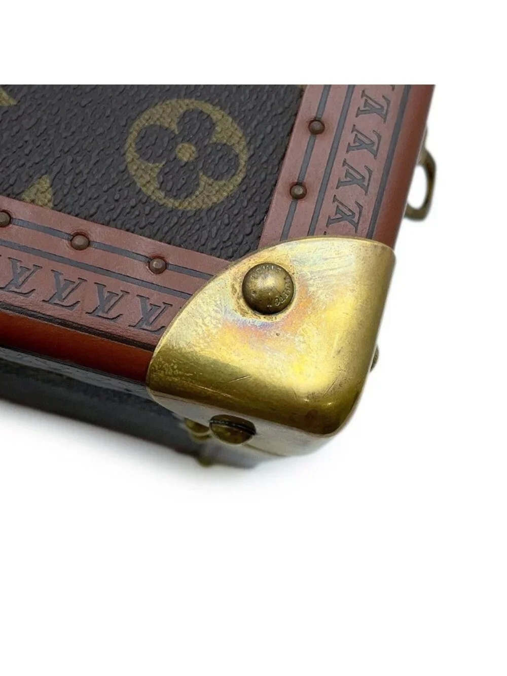 Louis Vuitton Trunk Case Monogram Bisten 55 Bag Travel